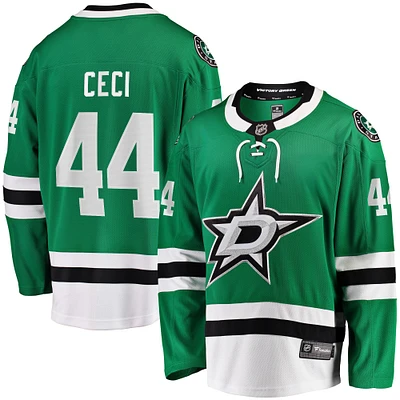Maillot Breakaway à domicile Dallas Stars de Cody Ceci Kelly Green Fanatics pour hommes