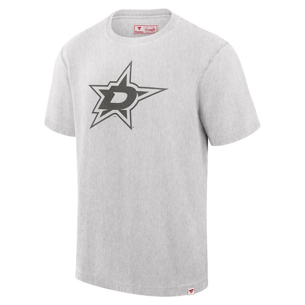 Men's Fanatics Cream Dallas Stars Made Canada T-Shirt