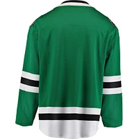 Men's Fanatics Green Dallas Stars Breakaway - Blank Jersey
