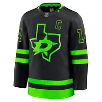 Maillot de football alternatif noir Premium Fanatics Jamie Benn pour hommes des Dallas Stars