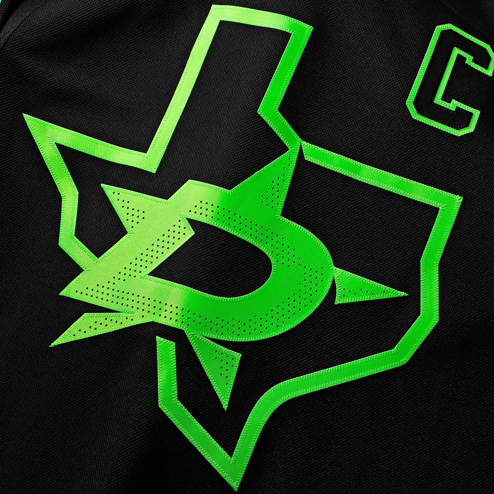 Maillot de football alternatif noir Fanatics Jason Robertson pour hommes des Dallas Stars