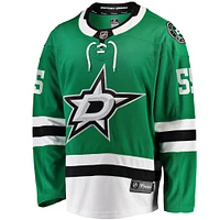 Men's Fanatics Thomas Harley Kelly Green Dallas Stars Home Premier Breakaway Player Jersey