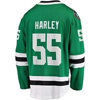 Men's Fanatics Thomas Harley Kelly Green Dallas Stars Home Premier Breakaway Player Jersey