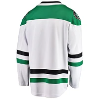 Men's Fanatics White Dallas Stars Breakaway Away Jersey