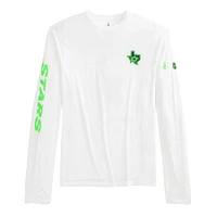 Men's johnnie-O White Dallas Stars Adam Long Sleeve T-Shirt