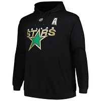 Sweat à capuche noir avec nom et numéro des Stars de Dallas Mike Modano Mitchell & Ness pour hommes