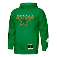 Men's Mitchell & Ness Mike Modano Kelly Green Dallas Stars Name Number Icon Pullover Hoodie