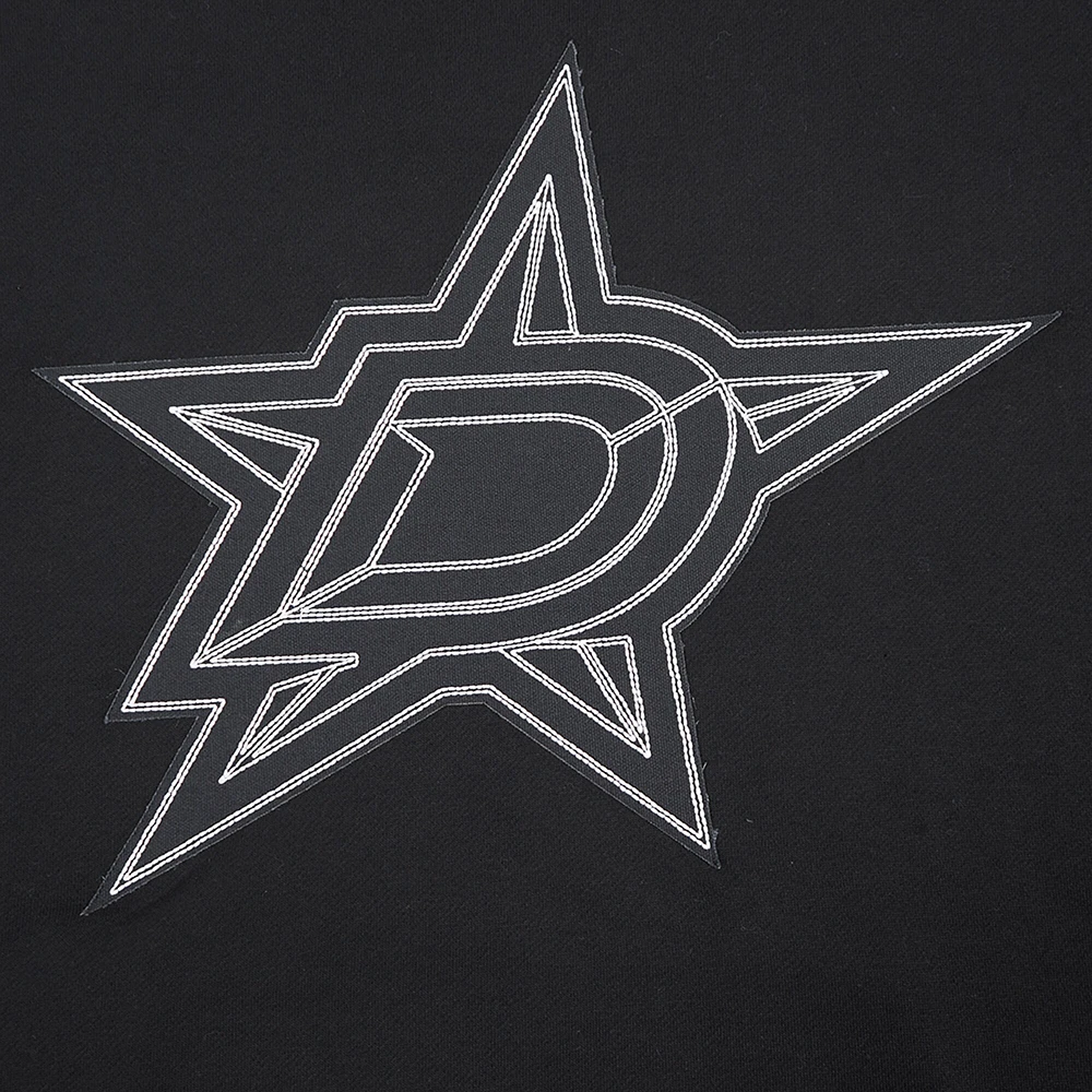 Men's Pro Standard  Black Dallas Stars Paint the City Pullover Hoodie