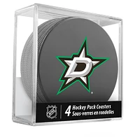 The Sports Vault Dallas Stars Four-Piece Puck Coaster Set