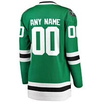 Women's Fanatics Green Dallas Stars Breakaway - Custom Jersey