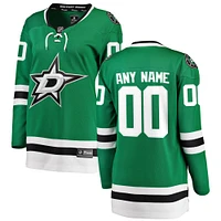 Women's Fanatics Green Dallas Stars Breakaway - Custom Jersey