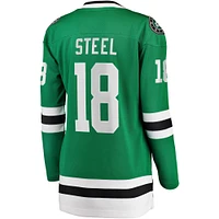 Women's Fanatics Sam Steel Kelly Green Dallas Stars Home Breakaway Player Jersey