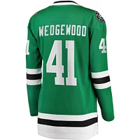 Women's Fanatics Scott Wedgewood Kelly Green Dallas Stars Home Breakaway Player Jersey