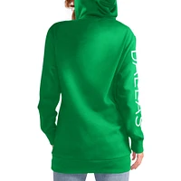 Women's G-III 4Her by Carl Banks Kelly Green Dallas Stars Overtime Pullover Hoodie