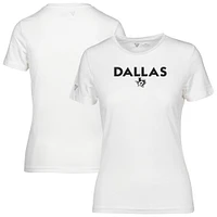 Women's Levelwear  White Dallas Stars Maddox City Capsule T-Shirt