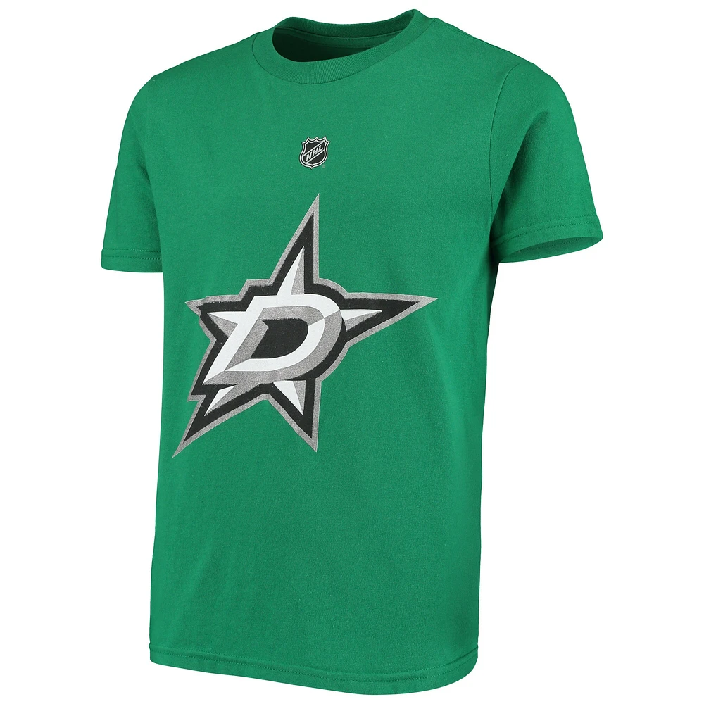 Youth Tyler Seguin Kelly Green Dallas Stars Player Name & Number T-Shirt