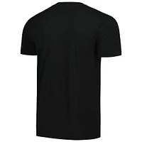 Women's Sportiqe  Heather Black Dallas Wings Comfy Super-Soft Tri-Blend T-Shirt
