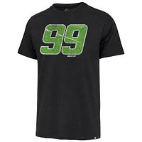 Men's '47  Black Daniel Suarez Driver Number Franklin T-Shirt