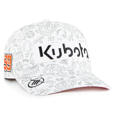 Casquette Trophy Flex blanche '47 pour homme avec patch Daniel Suarez