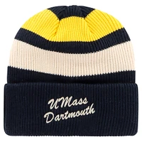 Bonnet en tricot à revers Jennings Clubhouse Big Green Dartmouth bleu marine pour homme '47