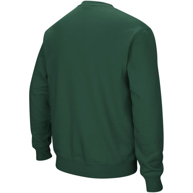 Colosseum Green Dartmouth Big Arch & Logo Sweat à col rond pour homme