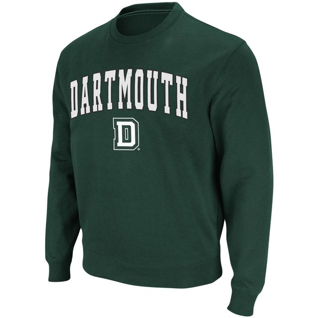 Colosseum Green Dartmouth Big Arch & Logo Tackle Twill Pullover Homme