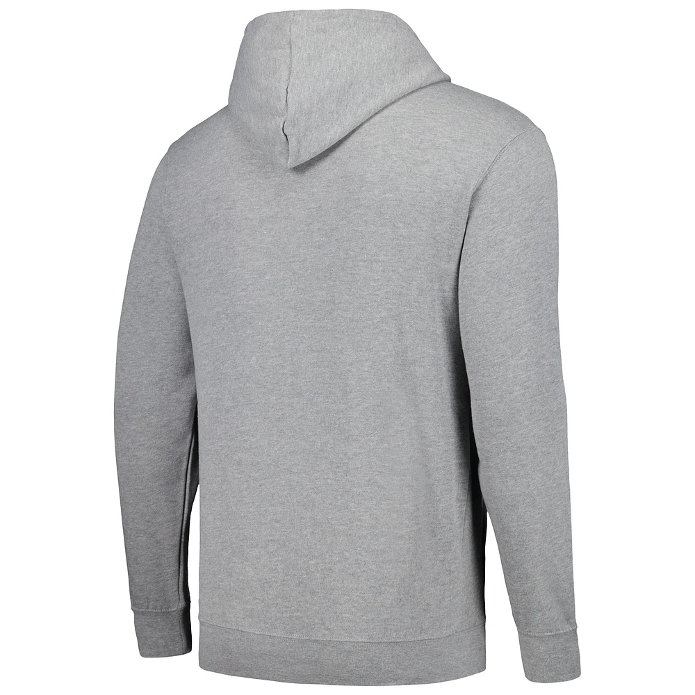 Men's Colosseum  Heather Gray Dartmouth Big Green Arch & Logo Pullover Hoodie
