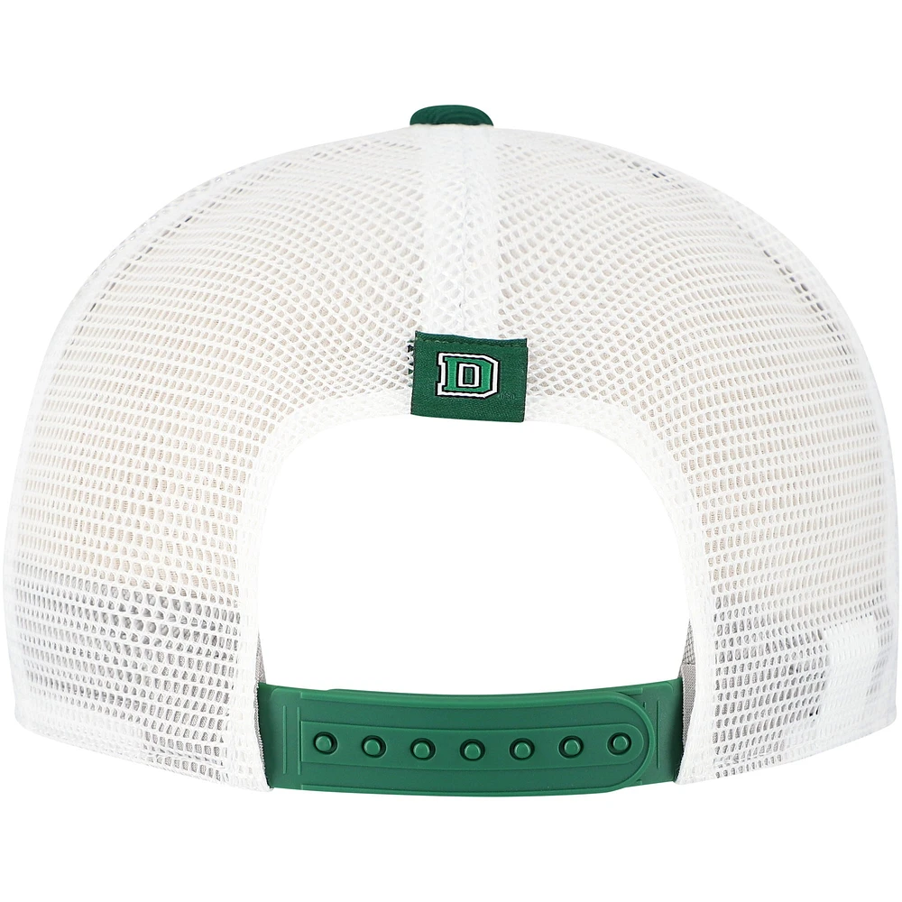 Men's Nike Green Dartmouth Big Green 2024/25 Sideline Rise Trucker Adjustable Hat