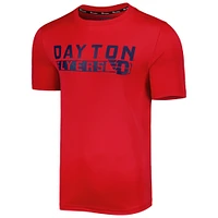 Men's Champion Red Dayton Flyers Impact Knockout T-Shirt