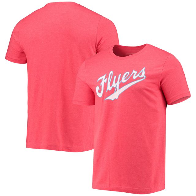T-shirt à inscription vintage Dayton Flyers Homefield rouge chiné pour homme