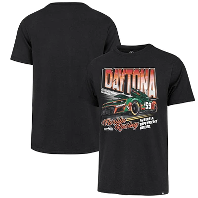 Men's '47 Black Daytona International Speedway 500 Franklin T-Shirt