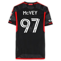 Christopher McVey D.C. United Autographed Match-Used #97 Black adidas Jersey from the 2024 MLS Season - Size L