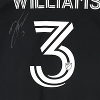 Derrick Williams D.C. United Autographed Match-Used #3 Black Jersey from the 2023 MLS Season