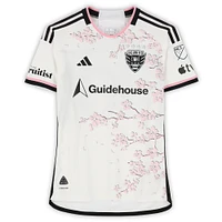 Gabriel Pirani D.C. United Autographed Match-Used #10 White adidas Jersey from the 2024 MLS Season - Size S