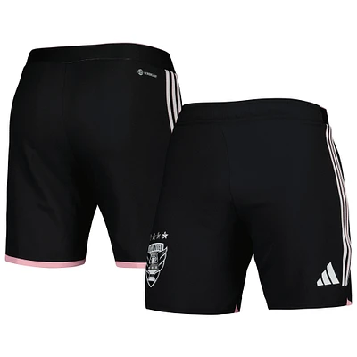 Short adidas D.C. United 2023 extérieur AEROREADY Authentic pour homme noir