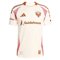 Men's adidas Christian Benteke Natural D.C. United 2025 The Soul Kit Authentic Player Jersey