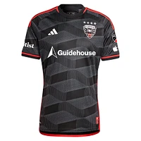 Men's adidas Theodore Ku-Dipietro Black D.C. United 2024 The Icon Kit Authentic Player Jersey