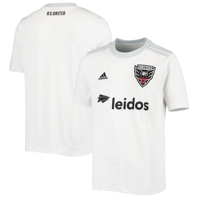 Maillot adidas D.C. United 2019 extérieur authentique pour homme, blanc