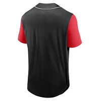 Men's Fanatics Black D.C. United Balance Fashion Baseball Jersey