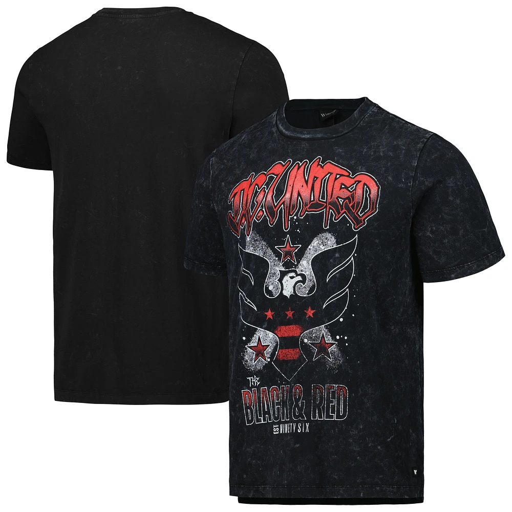 T-shirt The Wild Collective Black D.C. United Concert pour hommes