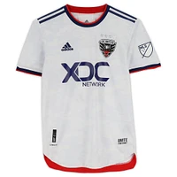 Nigel Robertha D.C. United Autographed Match-Used #19 White Jersey from the 2022 MLS Season