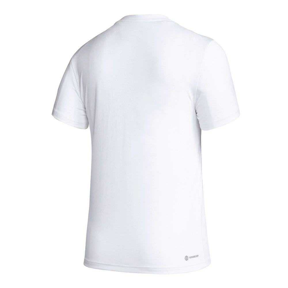 Women's adidas White D.C. United AEROREADY Club Icon T-Shirt