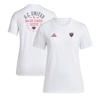 Women's adidas White D.C. United Local Stoic T-Shirt
