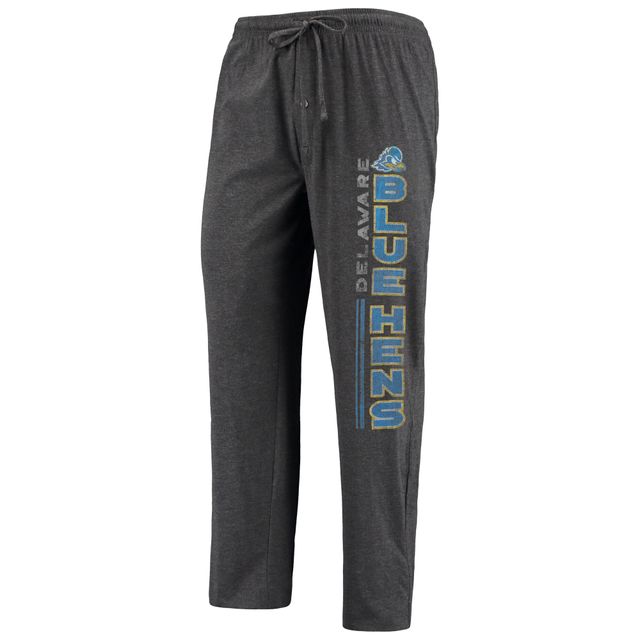 Concepts Sport Heathered Charcoal/Royal Delaware Fightin' Blue Hens Meter Ensemble de nuit et pantalon