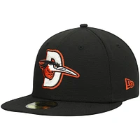 NWE DELSHO BLACK ROAD MIB AUTHENTIC COLLECTION 59FIFTY HATMENHIC