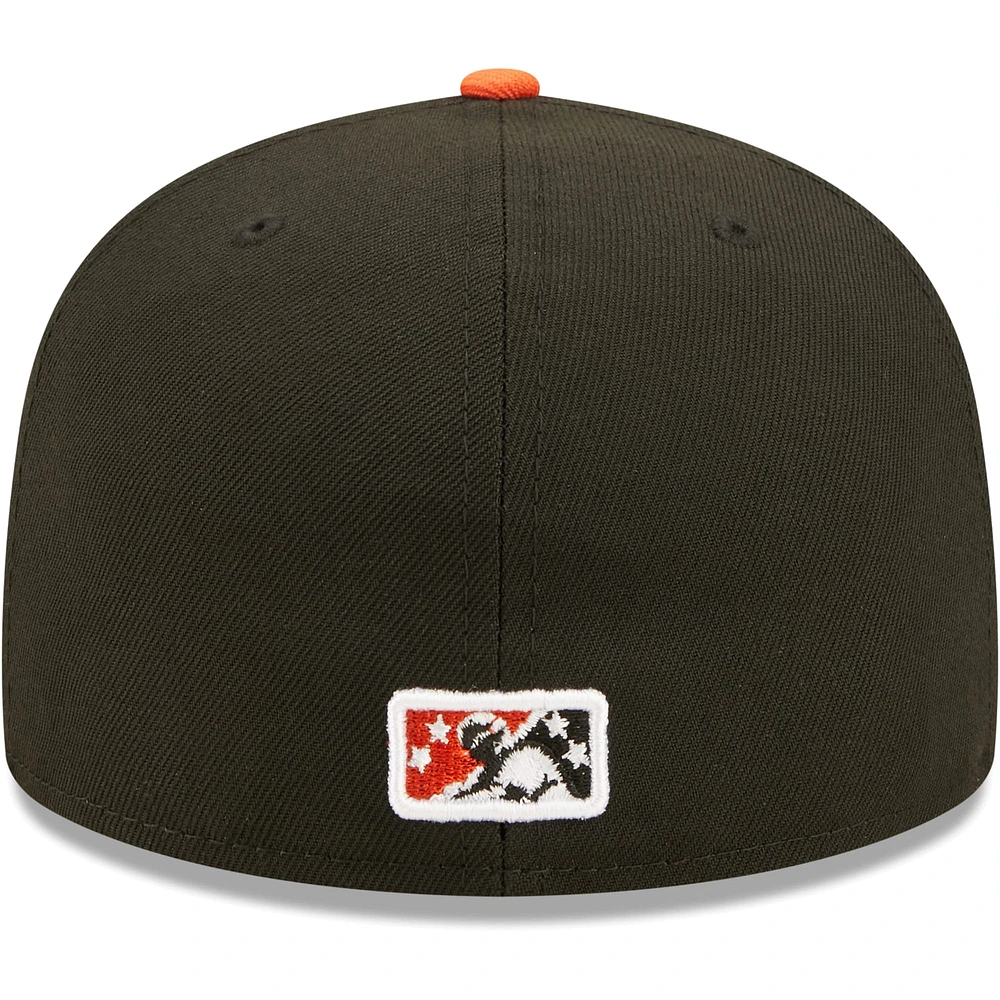 NWE DELSHO NOIR ALT MIB AUTHENTIC COLLECTION 59FIFTY HATMENHIC