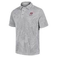 Men's Tommy Bahama Gray Denny Hamlin Santiago Paradise Polo