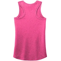 Women's Joe Gibbs Racing Team Collection Pink Denny Hamlin Name & Number Racerback Tank Top