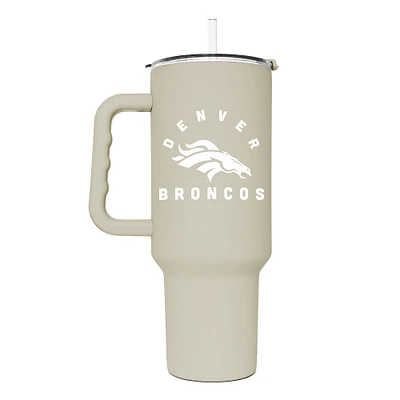 Denver Broncos 40oz. Gobelet Sable Soft Touch