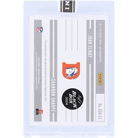 John Elway & Shannon Sharpe Denver Broncos Autographed 2021 Panini Eminence Dual Auto Black Box #ADA-ES #1/1 Card